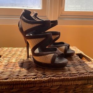 Fendi platform heels